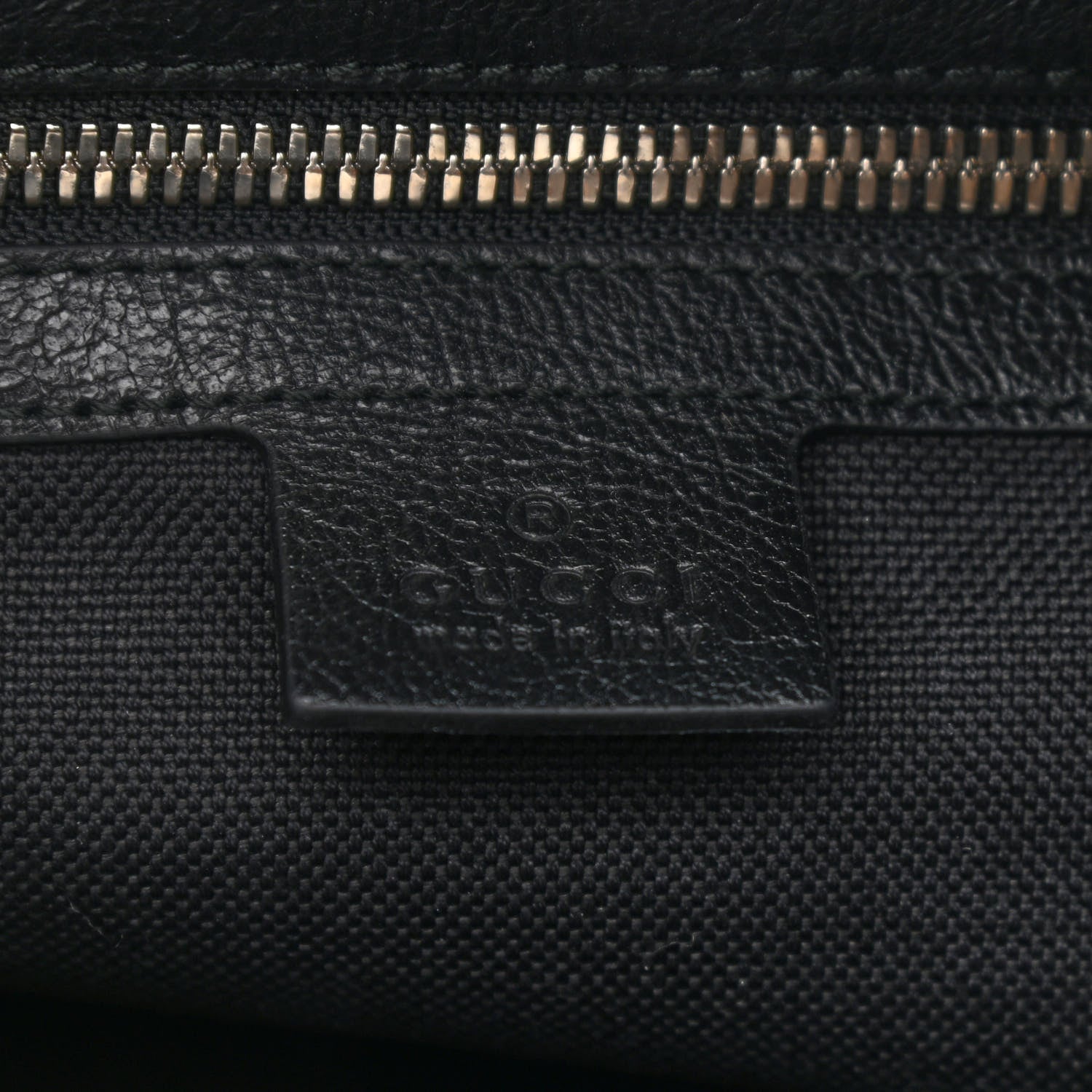 Gucci Fluffy Calfskin Morpheus Convertible Backpack Black 6 of 9