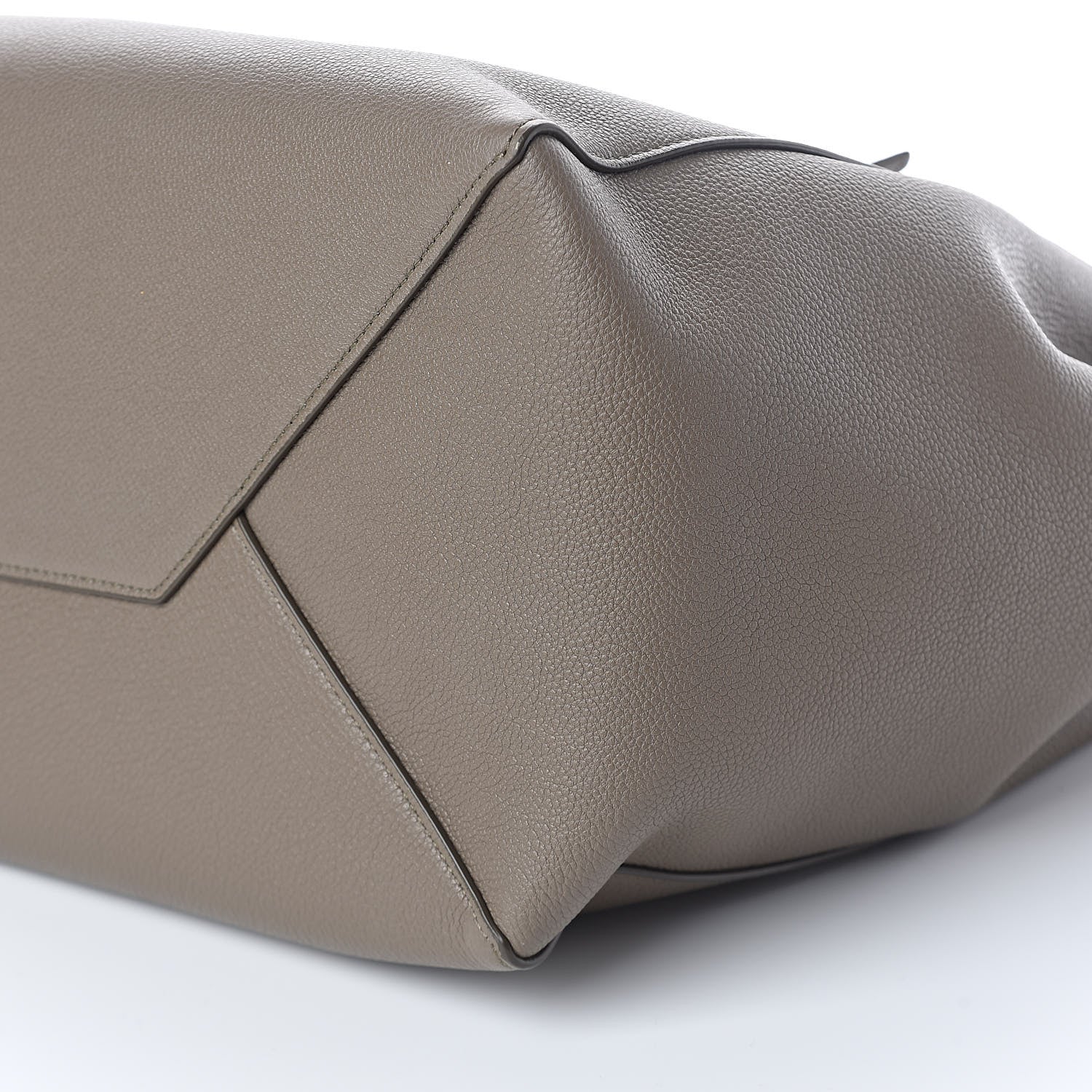 Celine Soft Grained Calfskin Small Belt Cabas Phantom Taupe 9 of 9