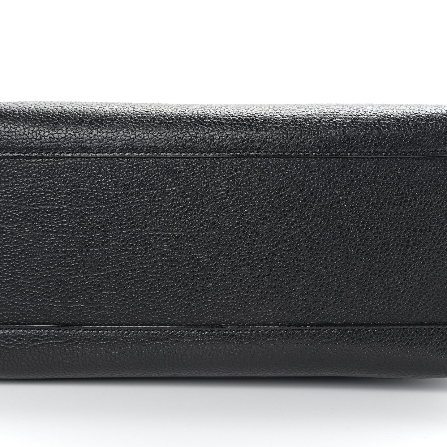 Grained Calfskin Medium Ella Boston Black