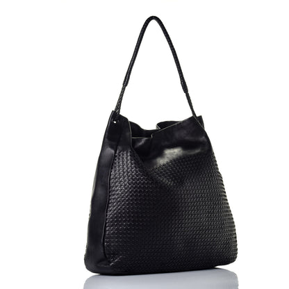 Bottega Veneta Nappa Intrecciato Braided Hobo Black 3 of 8