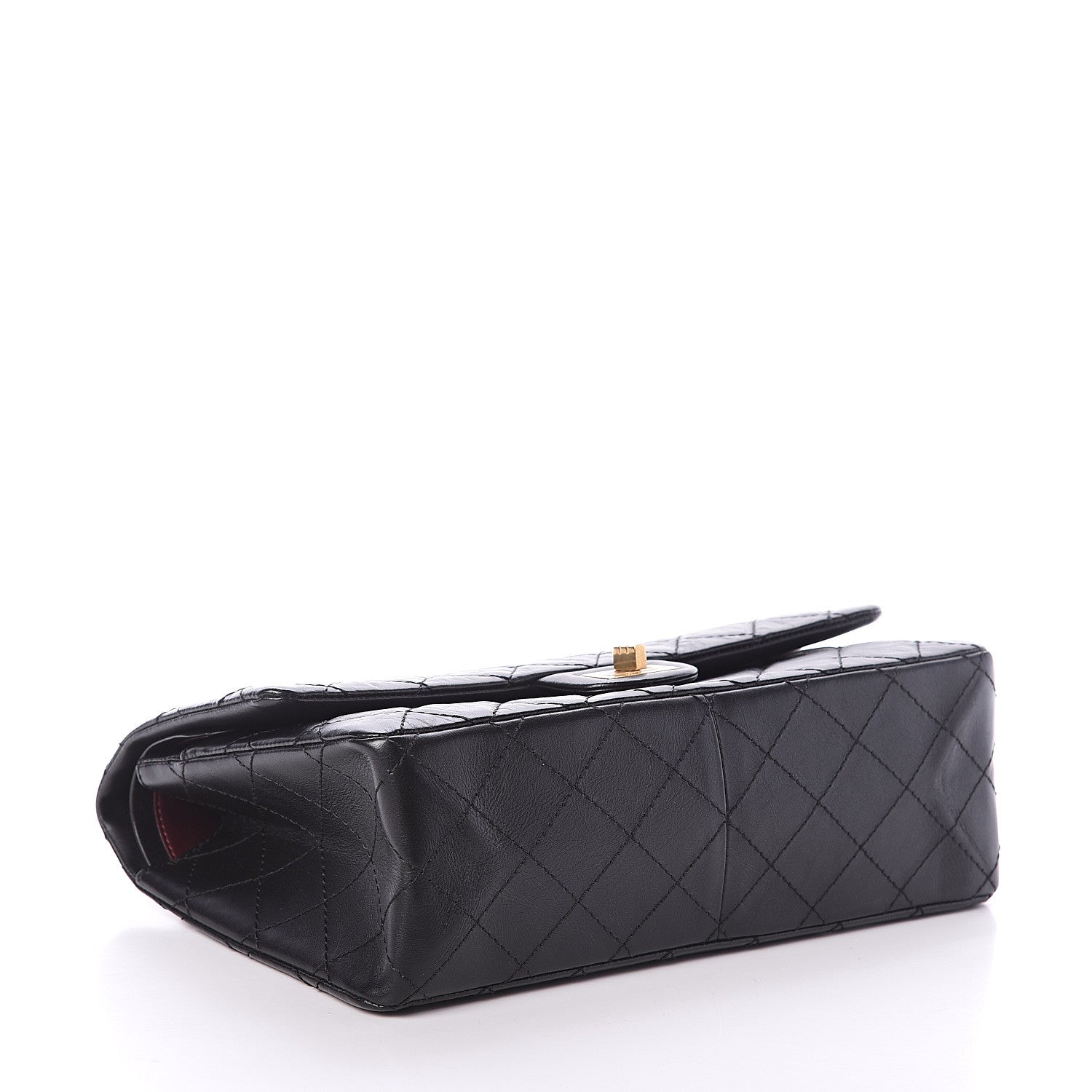 Chanel Aged Calfskin Quilted 2.55 Reissue 226 Flap Black 3 of 8