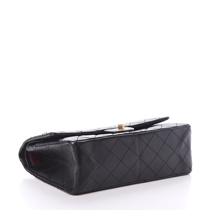 Chanel Aged Calfskin Quilted 2.55 Reissue 226 Flap Black 3 of 8