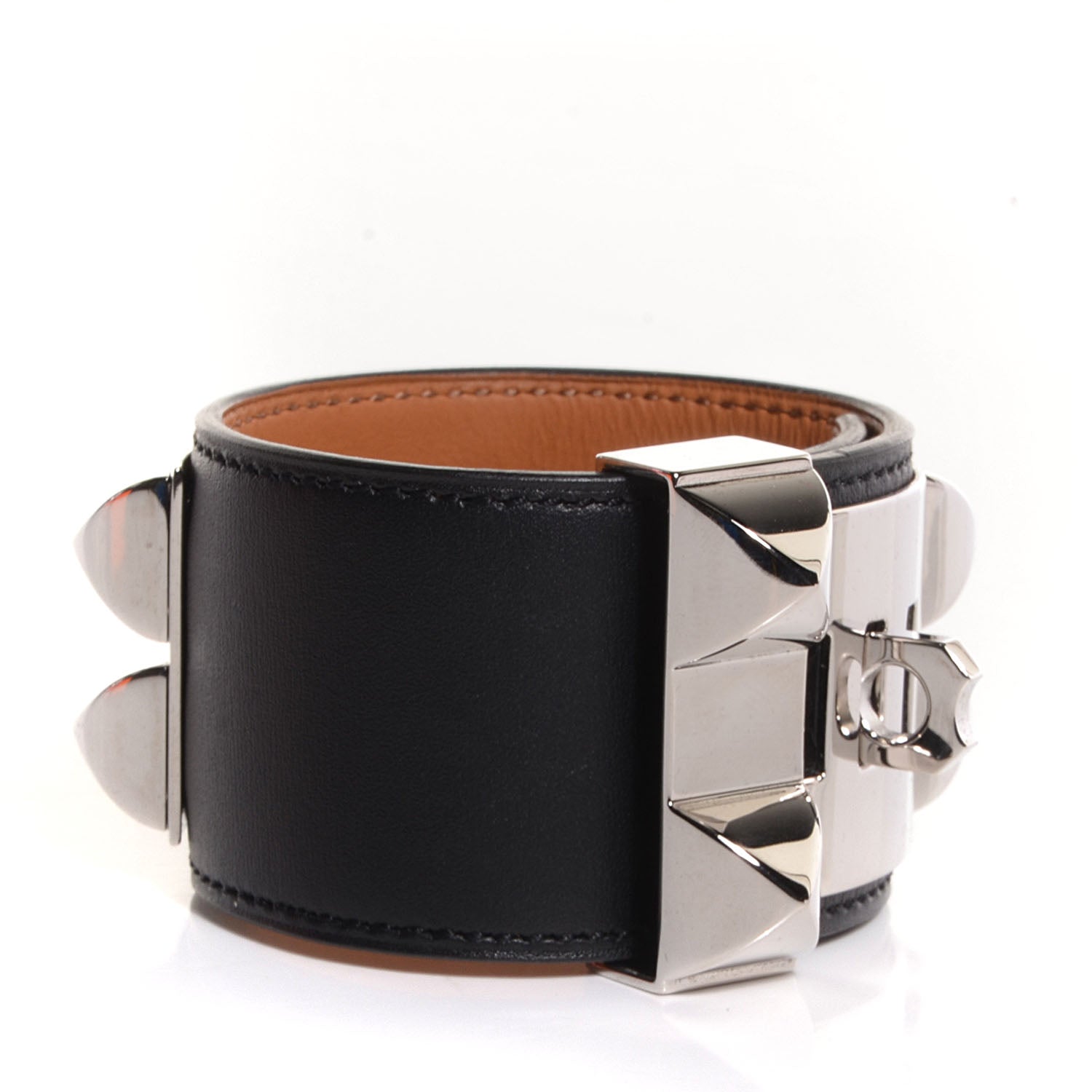 Hermes Chamonix Collier de Chien CDC Bracelet Black Small 3 of 7