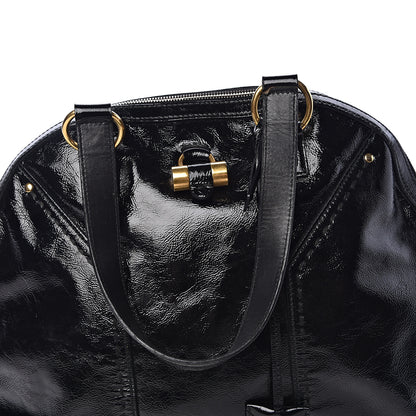 Saint Laurent Patent Large Muse Black 16 of 20