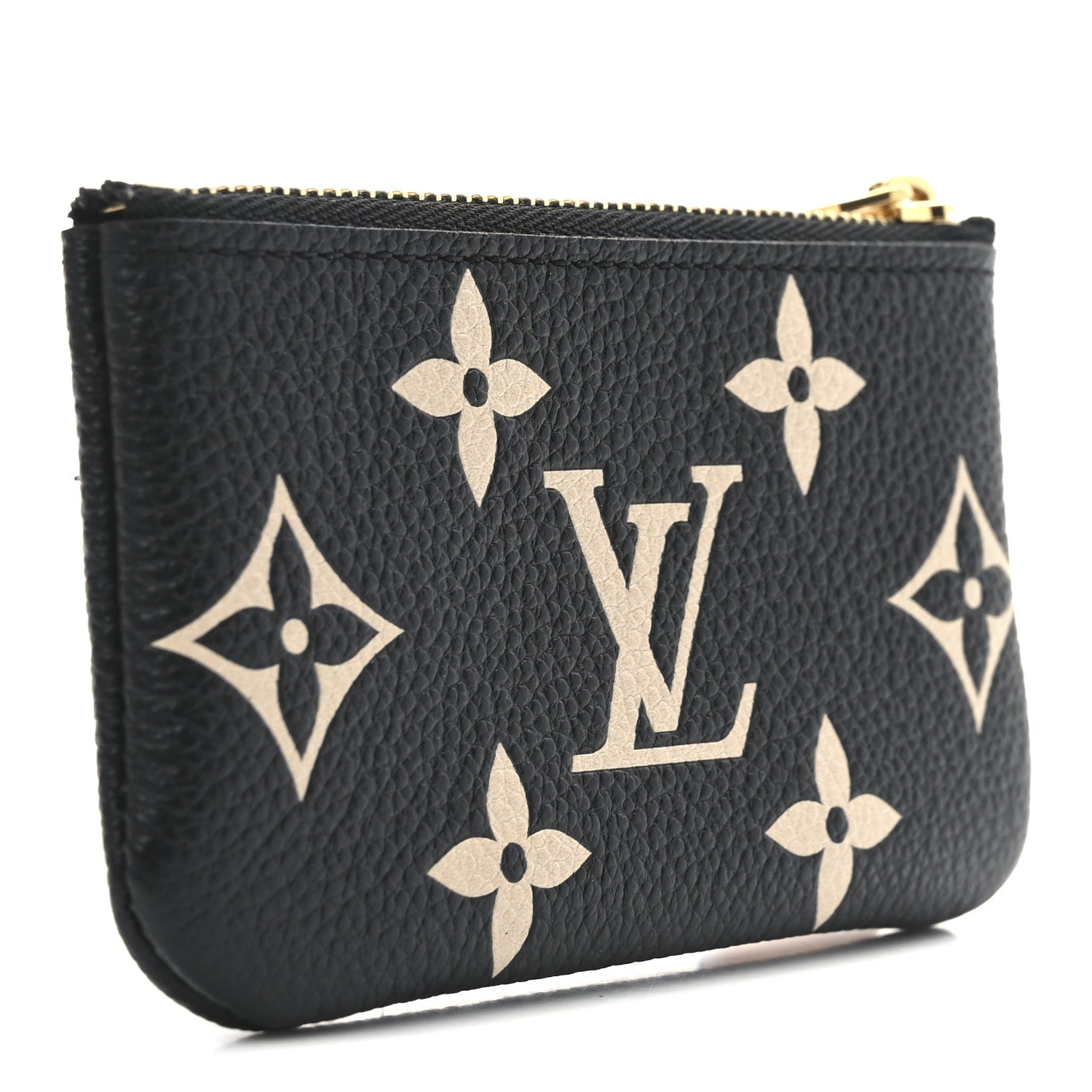 Louis Vuitton Empreinte Monogram Giant Key Pouch Black Beige 3 of 7