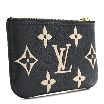 Louis Vuitton Empreinte Monogram Giant Key Pouch Black Beige 3 of 7