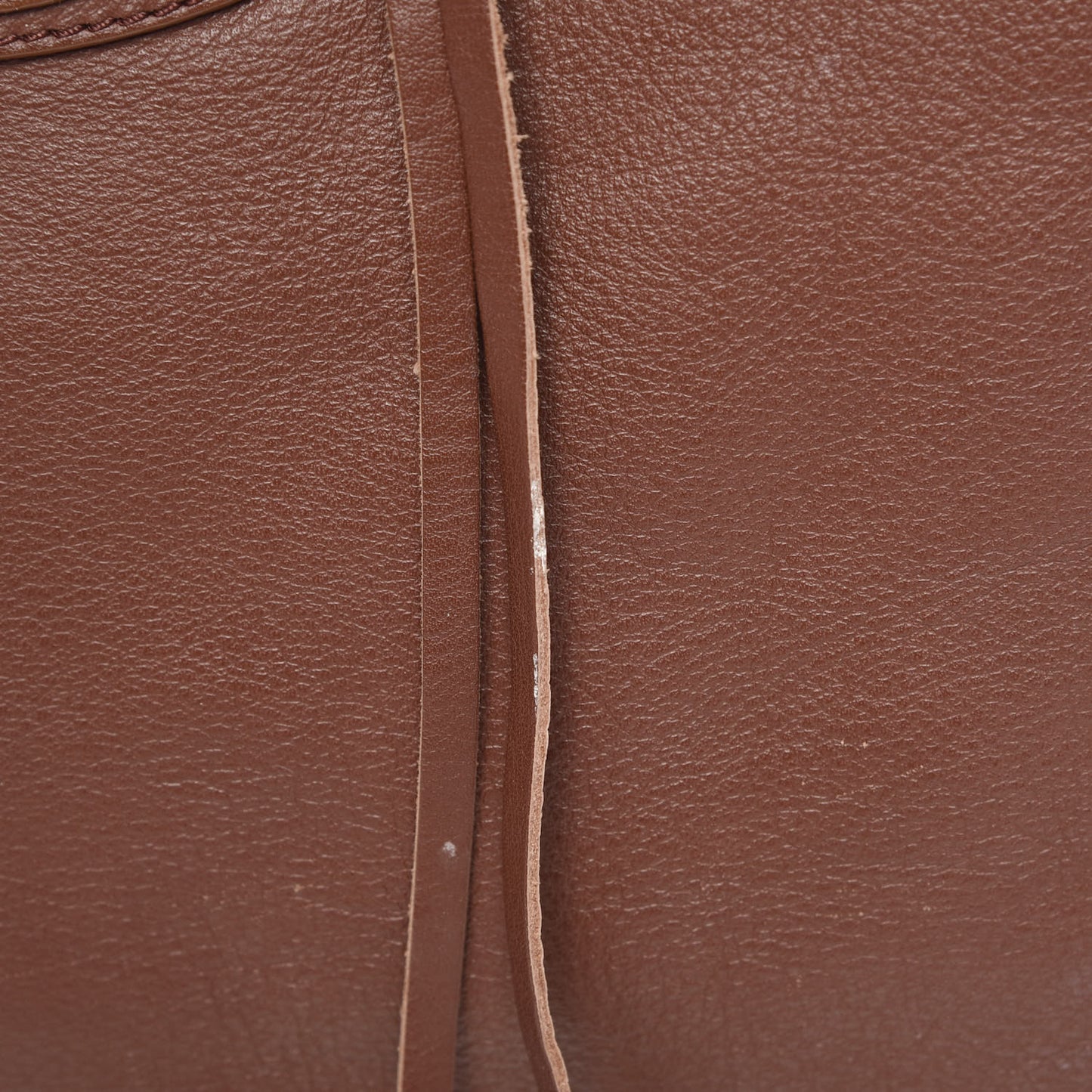Calfskin Papier Flap Tote Castagna