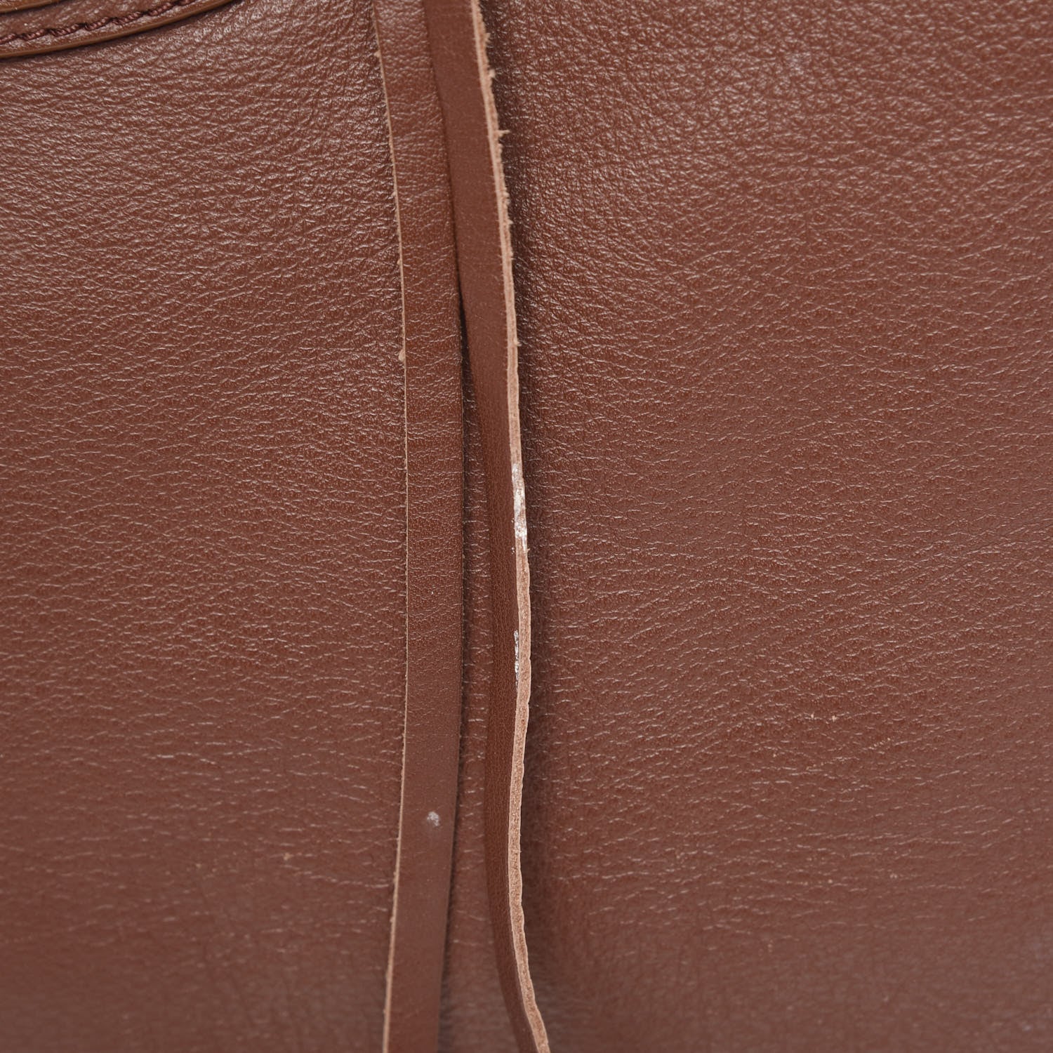 Balenciaga Calfskin Papier Flap Tote Castagna 18 of 20