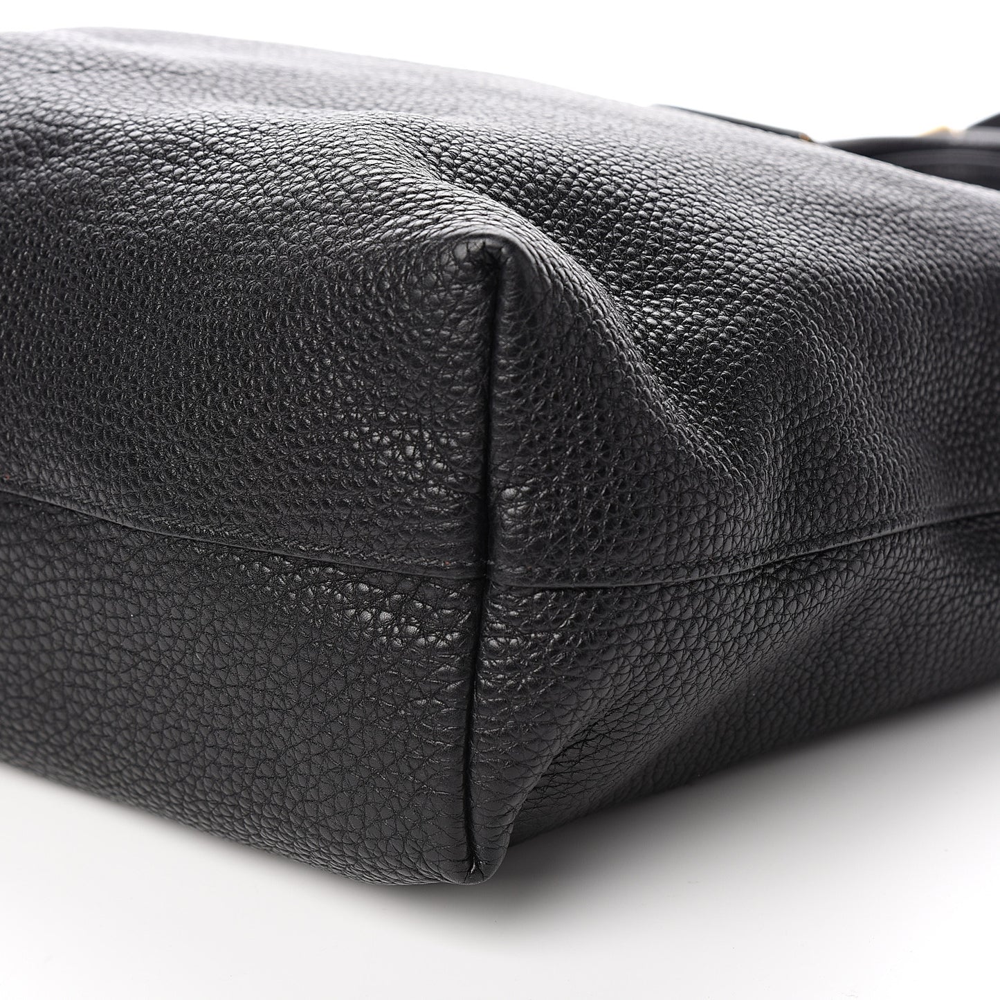 Vitello Daino Tote Black