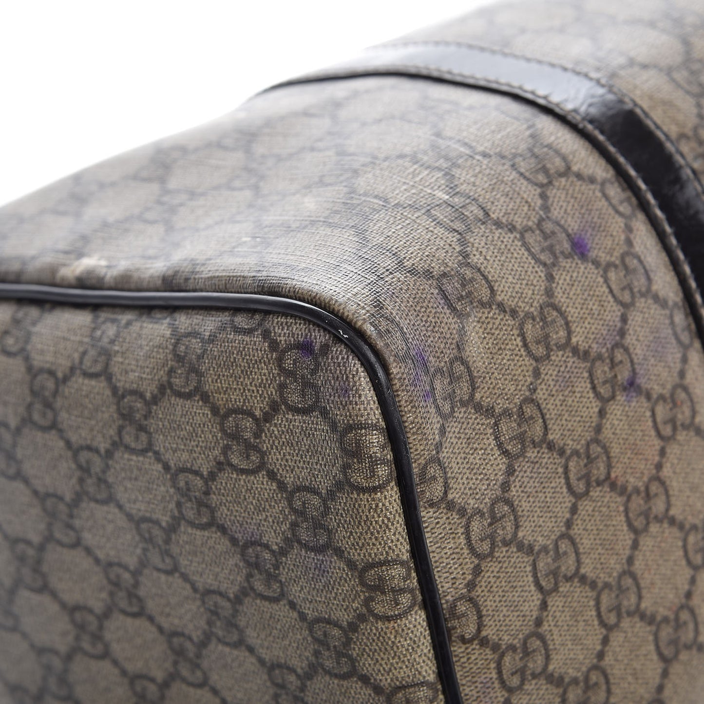 GG Plus Monogram Medium Joy Boston Dark Brown