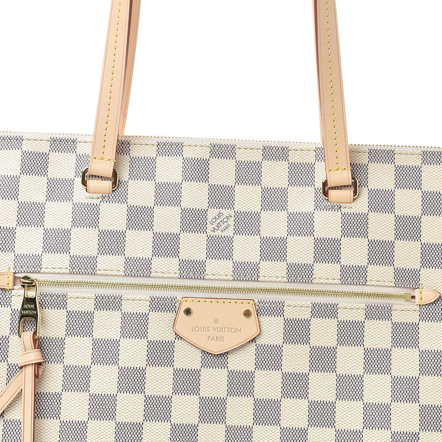 Louis Vuitton Damier Azur Iena MM 7 of 9