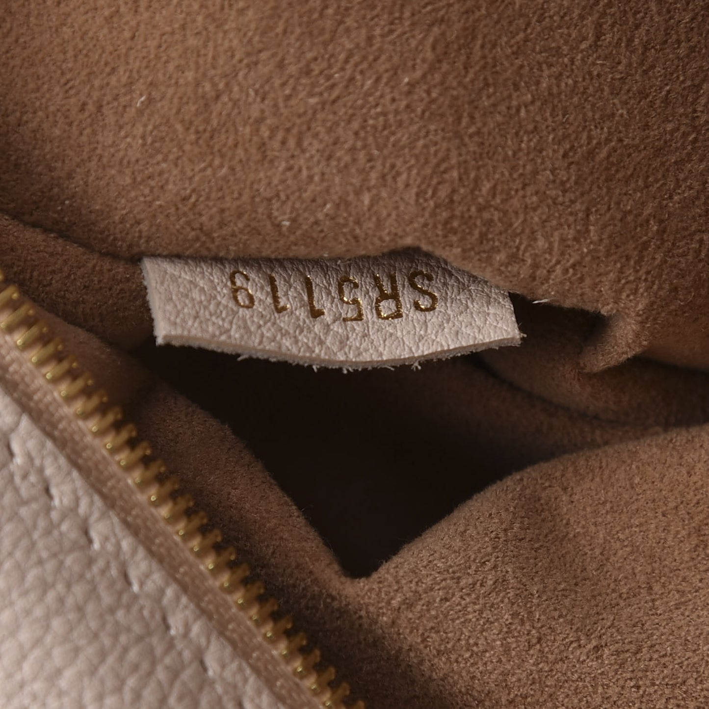 Calfskin Monogram On My Side Greige