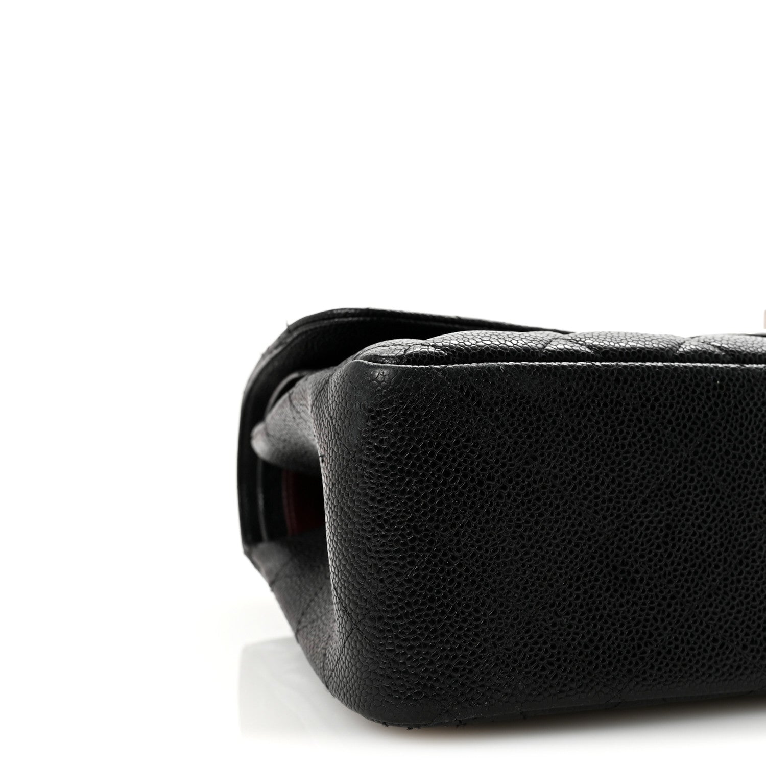 Chanel Caviar Quilted Jumbo Double Flap Black 9 of 10