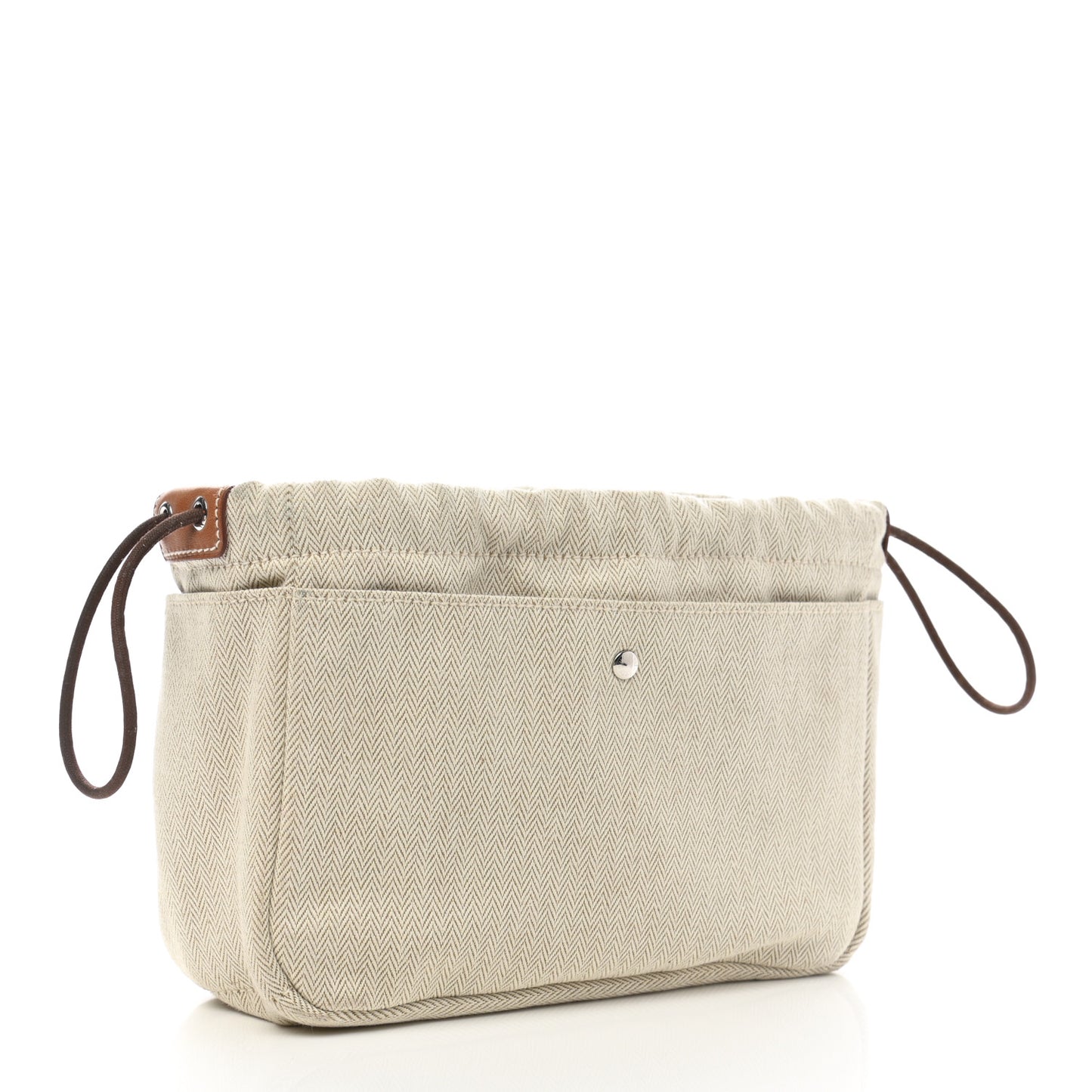Canvas Barenia Fourbi 20 PM Pouch Naturel Fauve