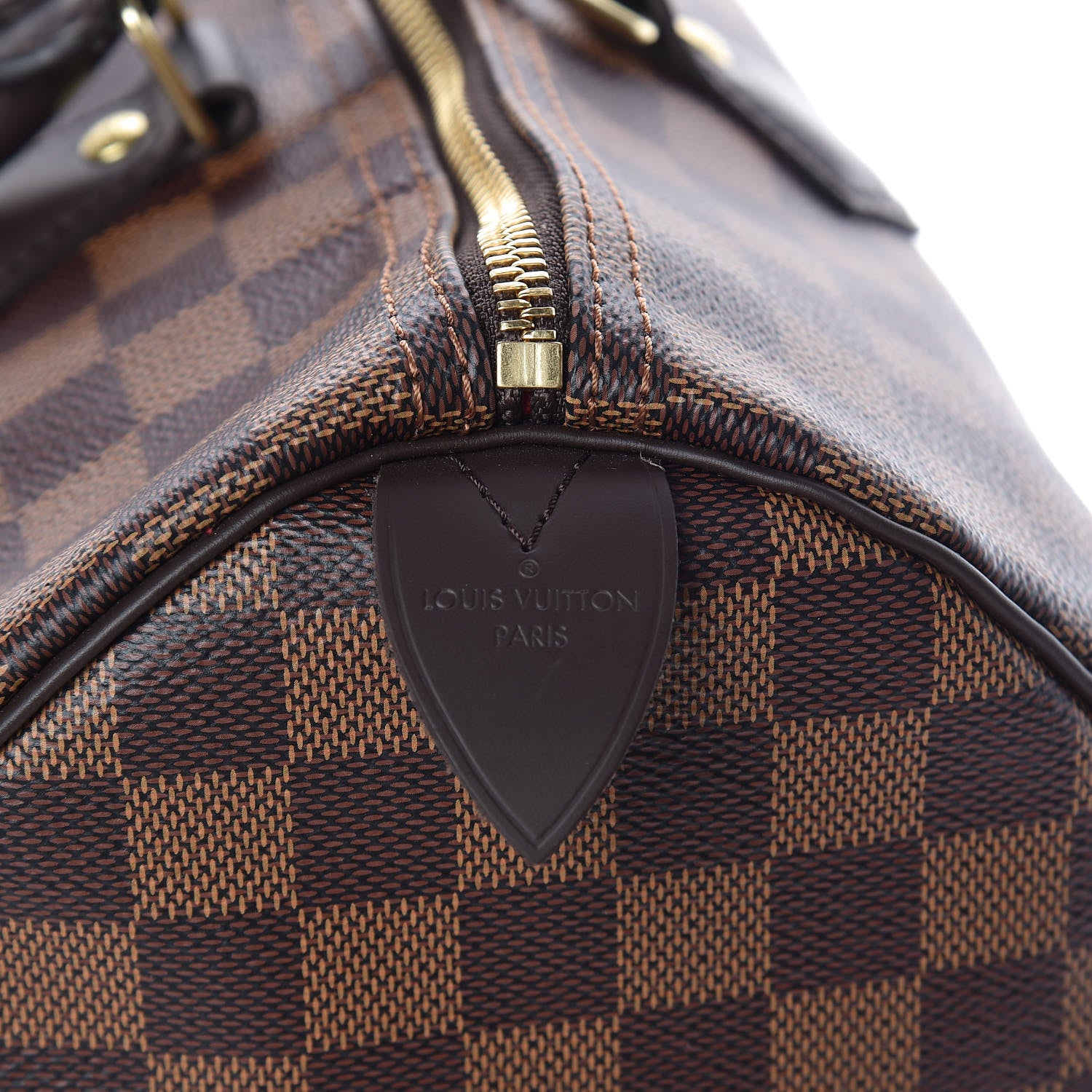Louis Vuitton Damier Ebene Speedy 35 9 of 10