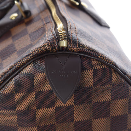 Louis Vuitton Damier Ebene Speedy 35 9 of 10