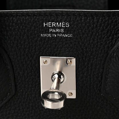 Hermes Togo Birkin 25 Black 5 of 10