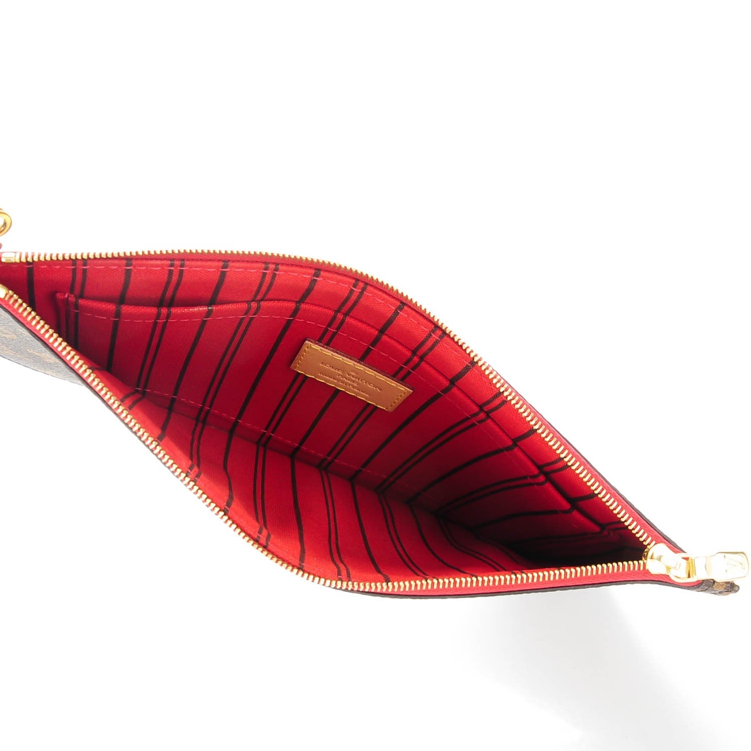 Louis Vuitton Monogram Neverfull MM GM Pochette Cherry 5 of 8