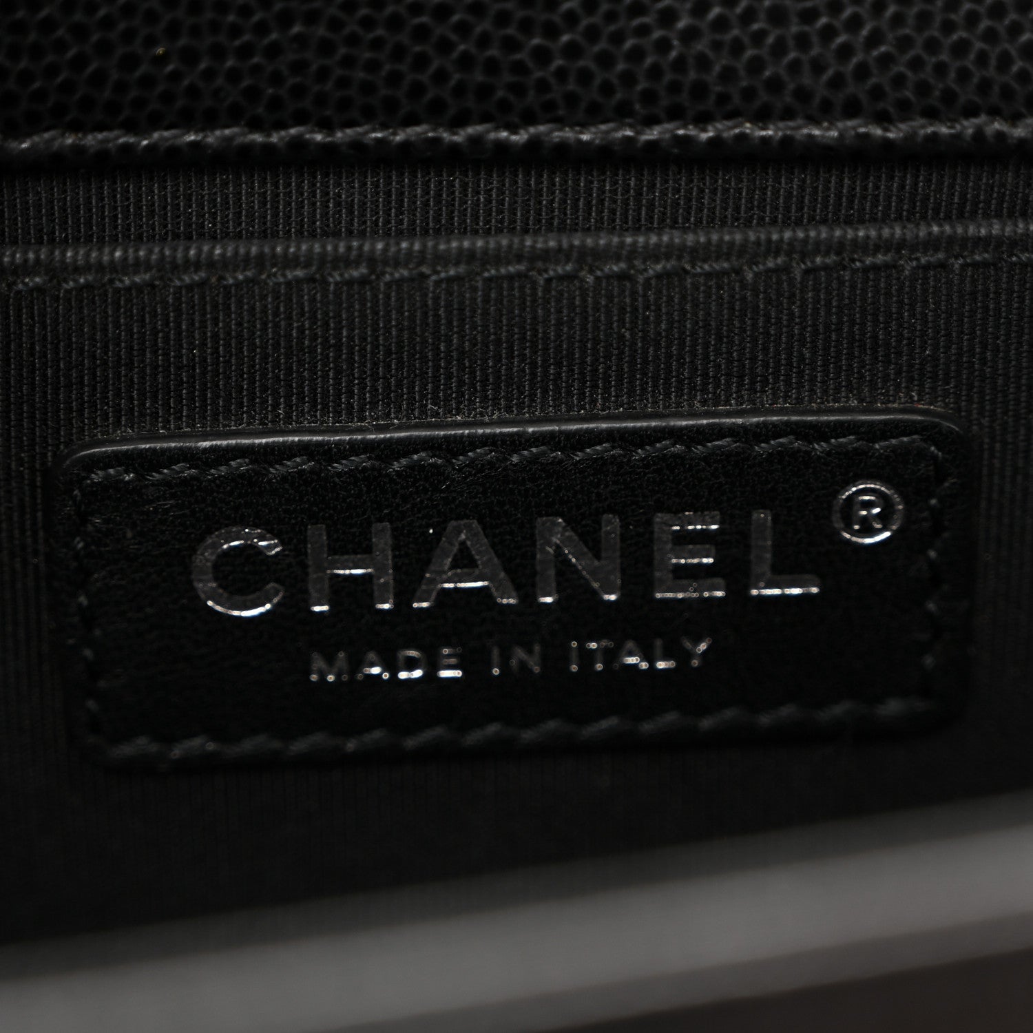 Chanel Caviar Quilted Medium Boy Flap Black 6 of 11