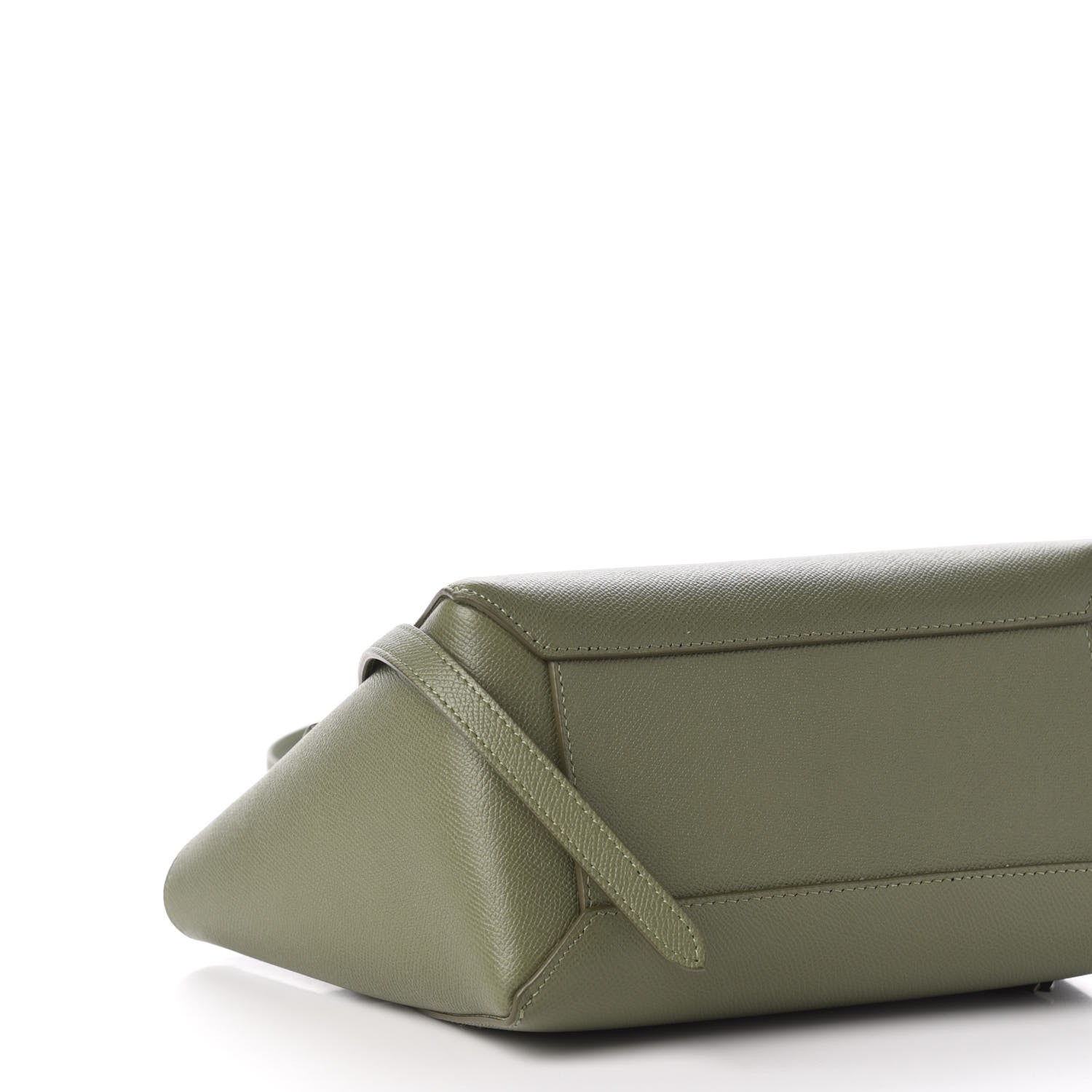Celine Grained Calfskin Micro Belt Bag Army Green 8 of 10