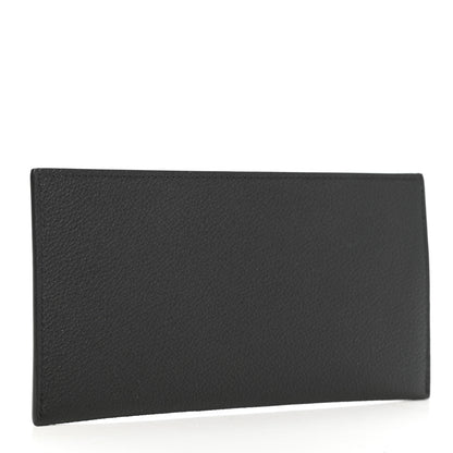 Louis Vuitton Calfskin Felicie Chain Wallet Card Holder Insert Black 3 of 6