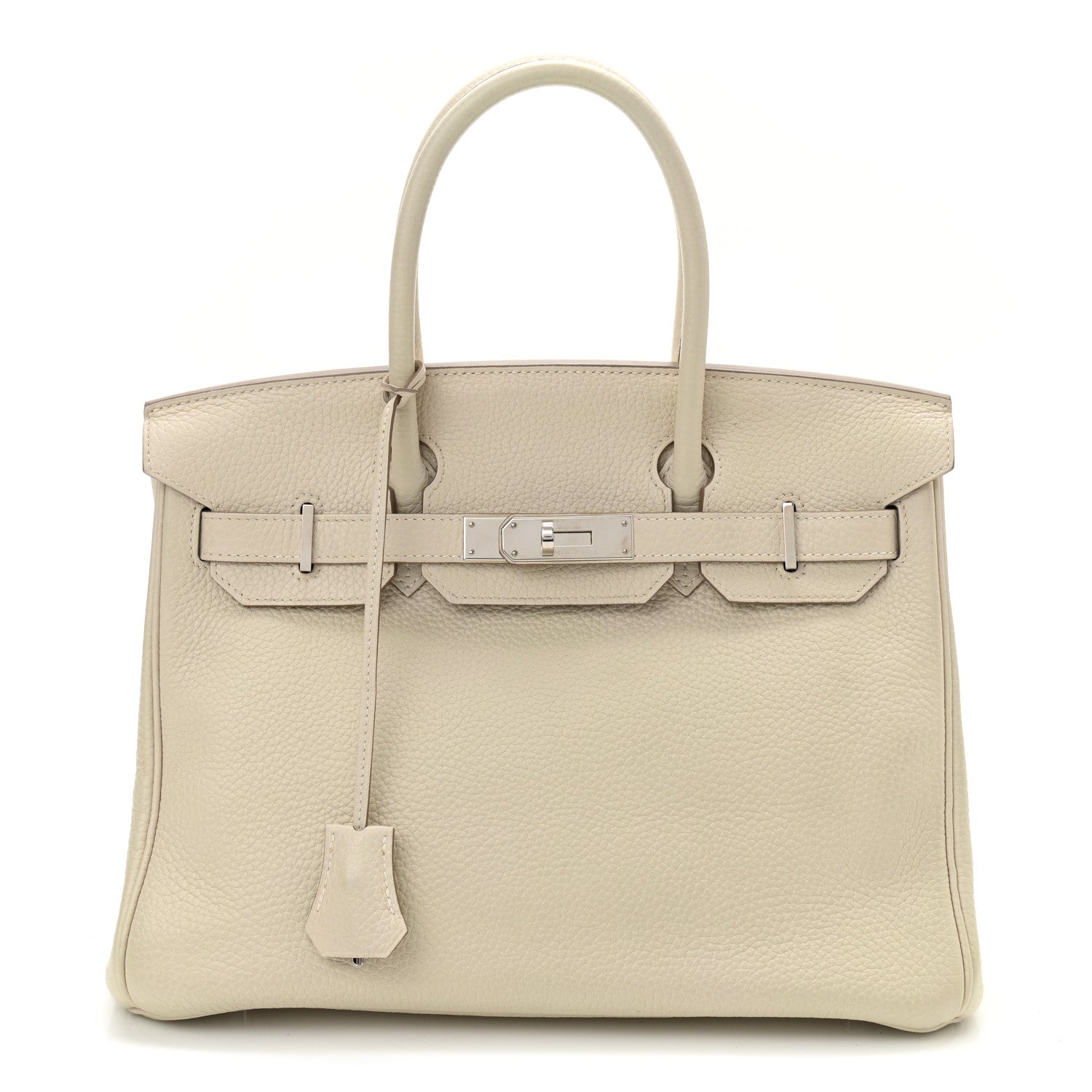 Hermes Taurillon Clemence Birkin 30 Beton 1 of 17