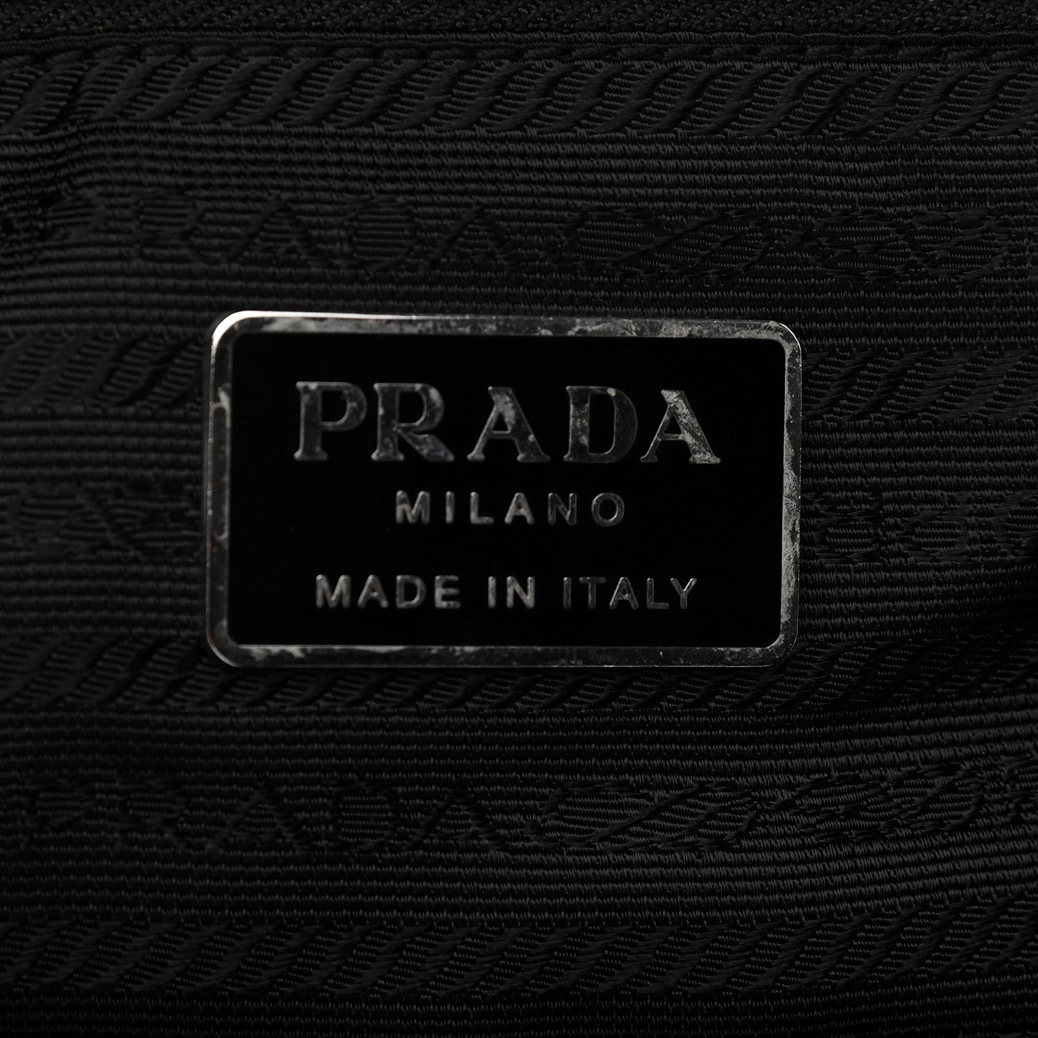 Prada Nylon Vela Medium Backpack Black 6 of 10