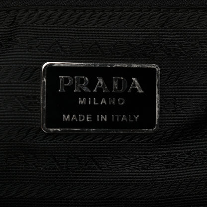 Prada Nylon Vela Medium Backpack Black 6 of 10