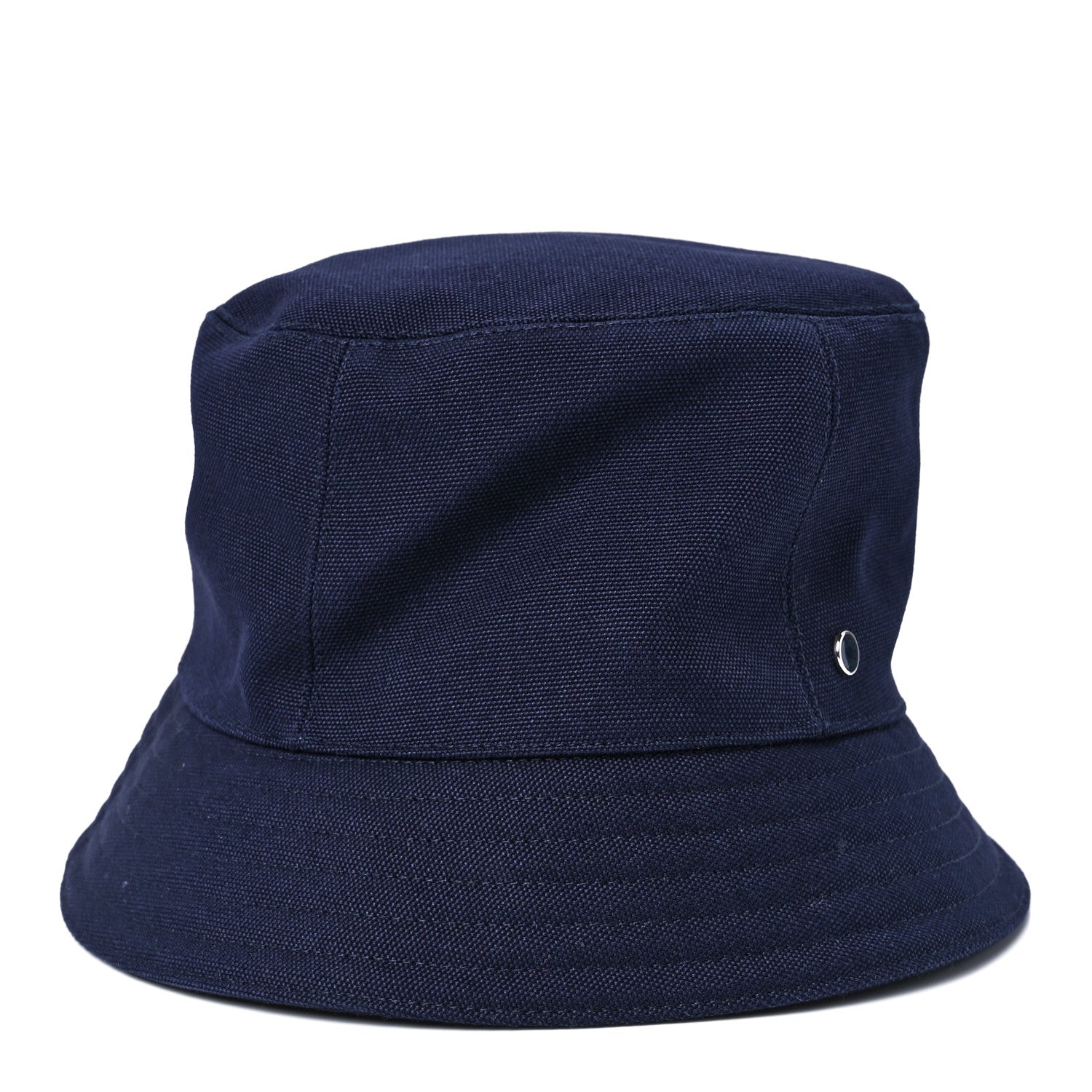 Hermes Cotton Canvas Eden Bucket Hat 57 Marine 4 of 9