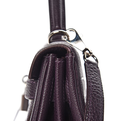 Hermes Togo Kelly Retourne 32 Raisin 16 of 17