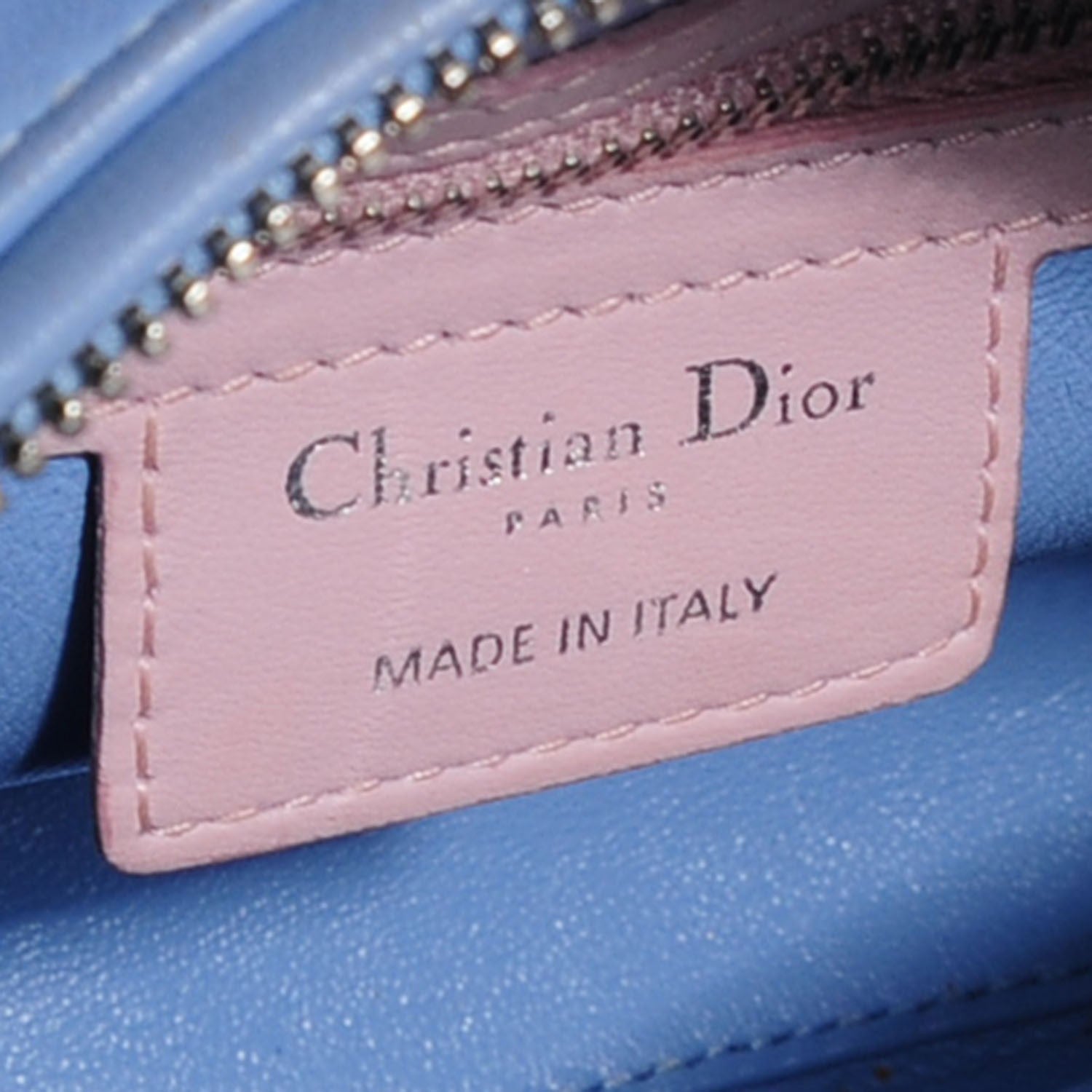 Christian Dior Lambskin Cannage Medium Tri-Color Lady Dior Red 8 of 9
