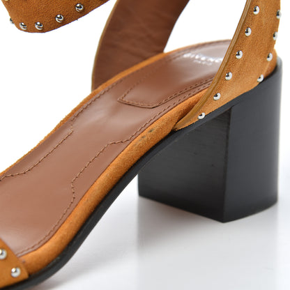 Givenchy Suede Studded Elegant Sandals 36.5 Sienna 15 of 19