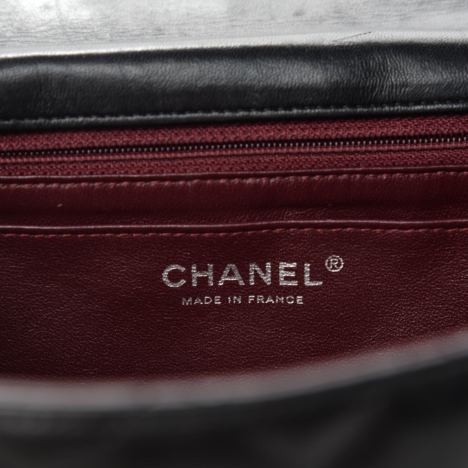 Chanel Lambskin Quilted Jumbo Single Flap Black 10 of 12