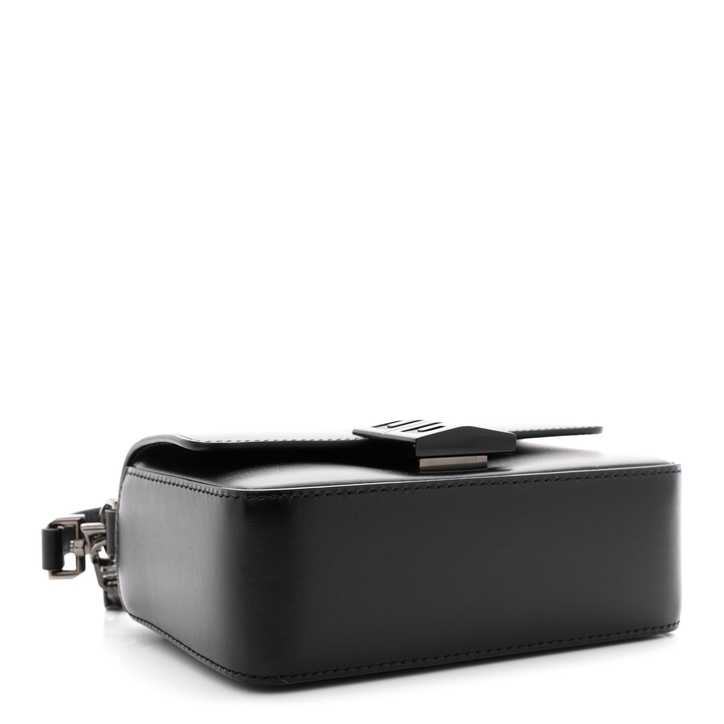 Box Calfskin Small 4G Cube Chain Shoulder Bag So Black