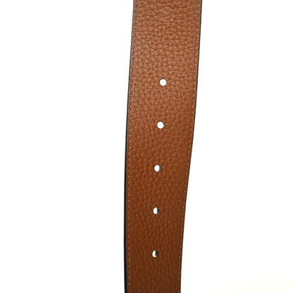 Louis Vuitton Taurillon Calfskin 30mm LV Initiales Reversible Belt 90 36 Black 5 of 5