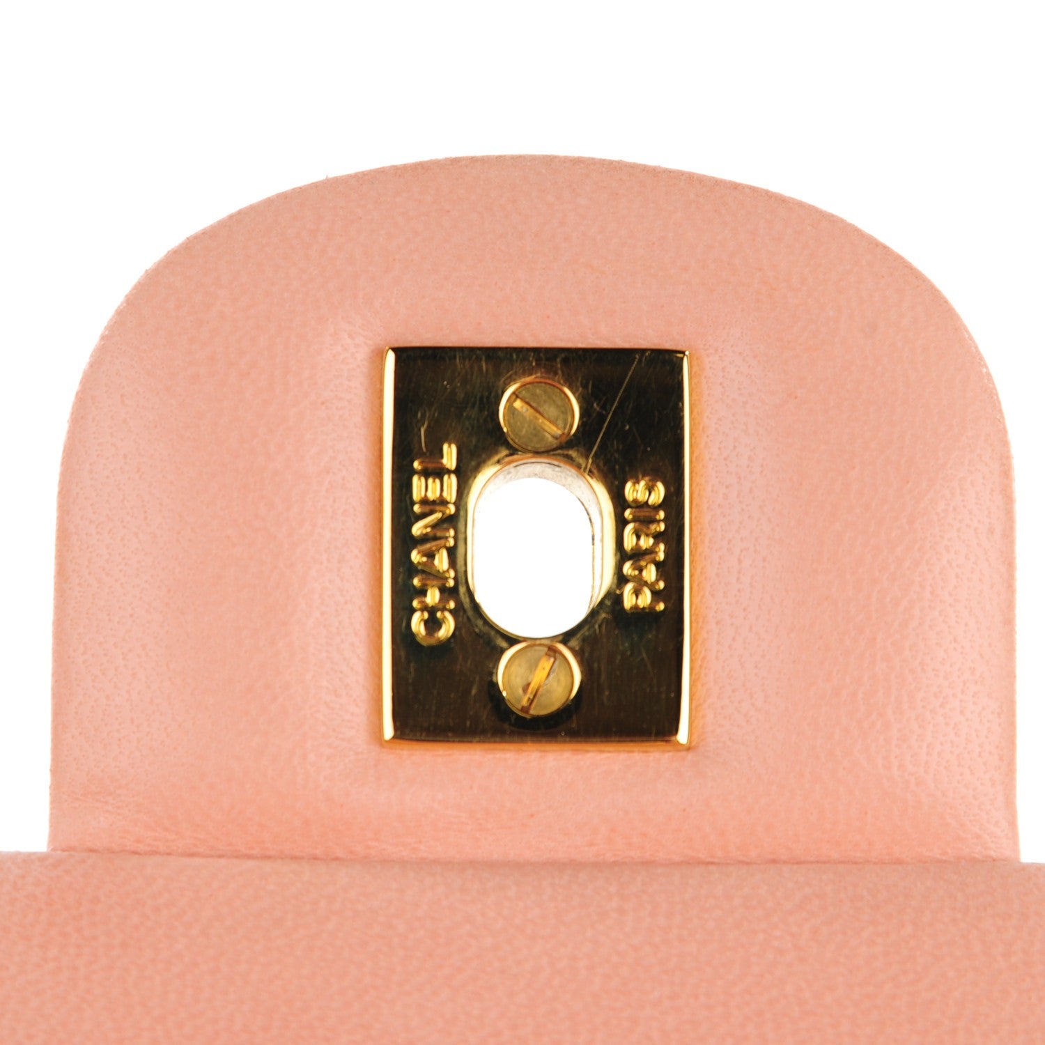 Chanel Lambskin Quilted Medium Double Flap Light Pink 5 of 9