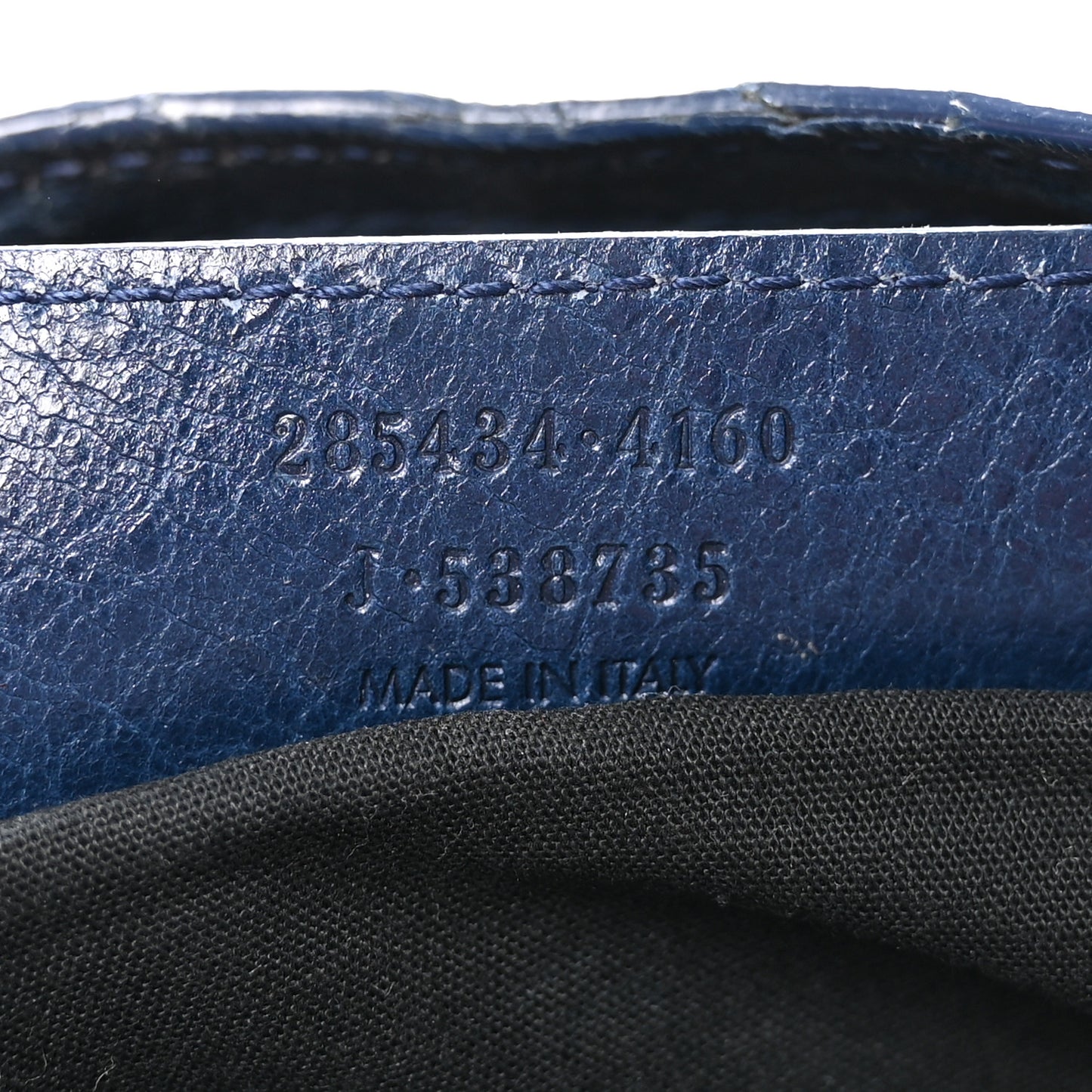 Agneau Giant 12 Silver Hardware Town Bleu Mineral