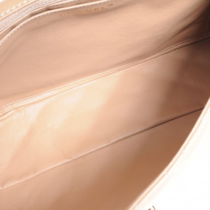 Chanel Lambskin Maxi Flap Apricot 5 of 8
