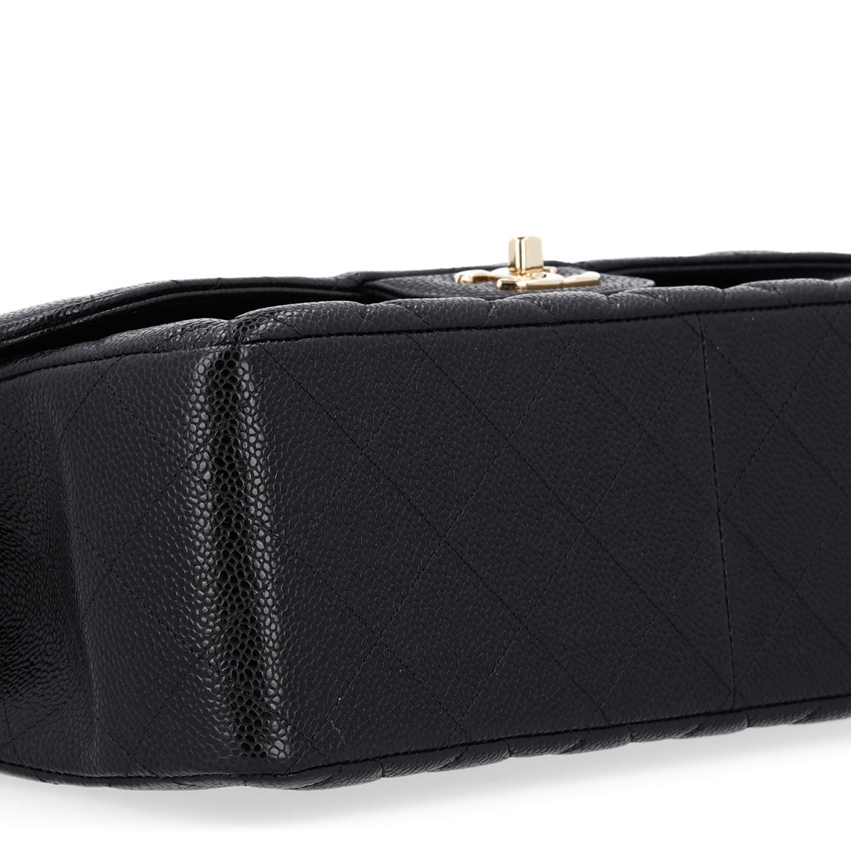 Chanel Caviar Quilted Jumbo Double Flap Black 9 of 11