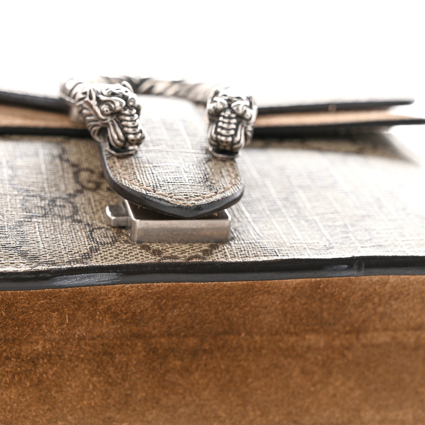 GG Supreme Monogram Mini Dionysus Shoulder Bag Taupe