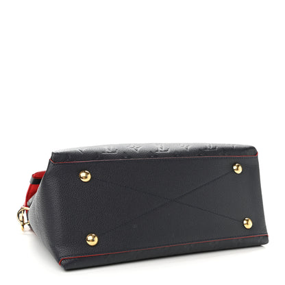 Louis Vuitton Empreinte Georges MM Marine Rouge 4 of 10