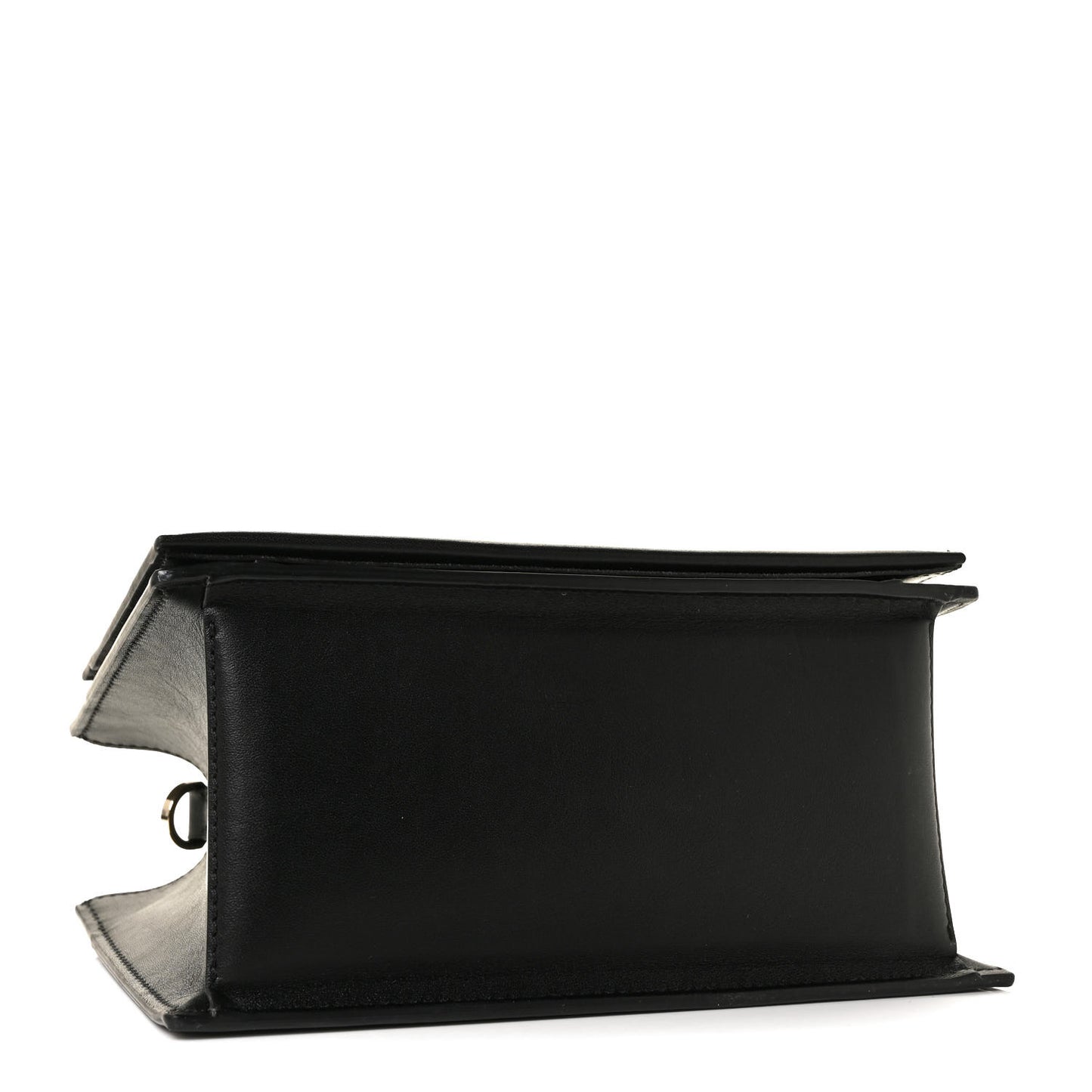 Calfskin Lux Studded Milano Tote Black