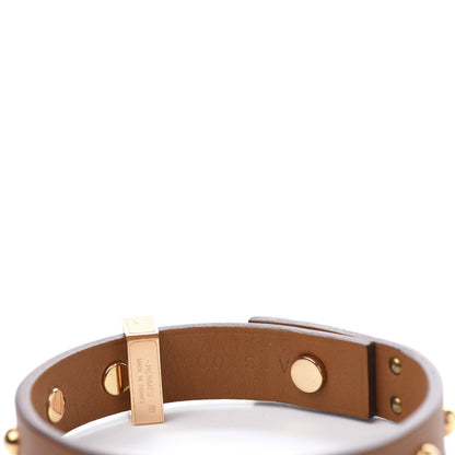 Hermes Swift Mini Dog Clous Ronds Bracelet T3 Gold 4 of 5