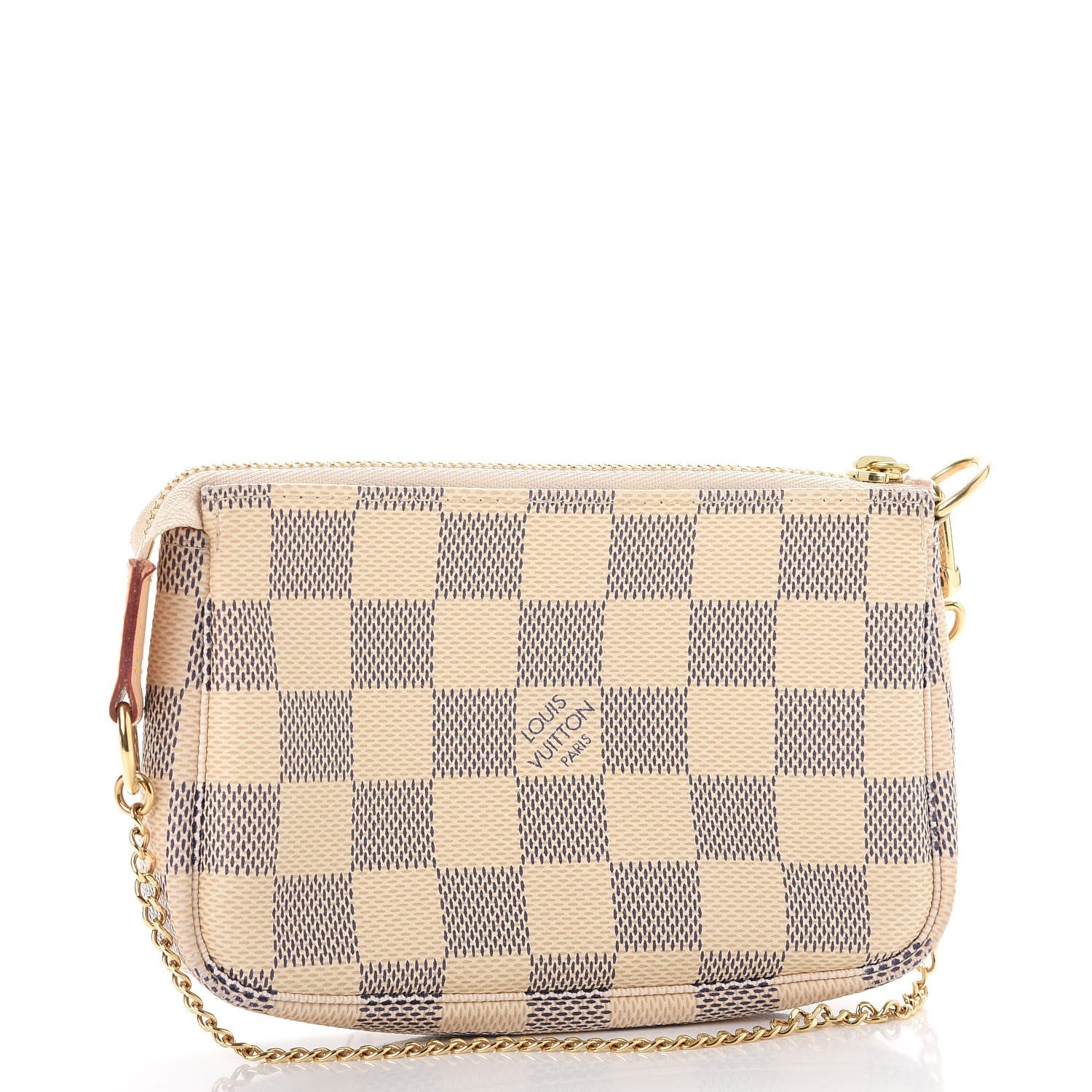 Louis Vuitton Damier Azur Mini Pochette Accessories 3 of 7