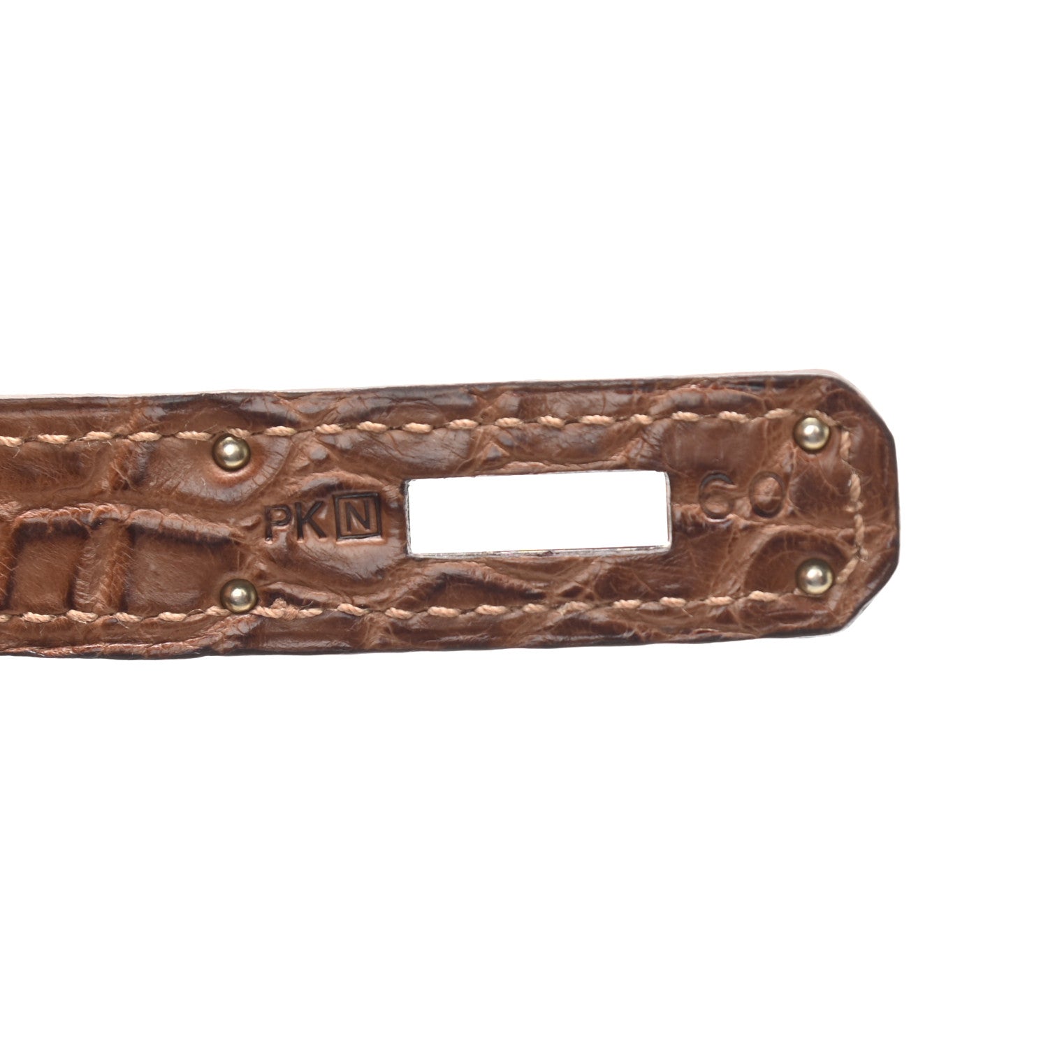 Hermes Matte Alligator Birkin 35 Alezan 7 of 10