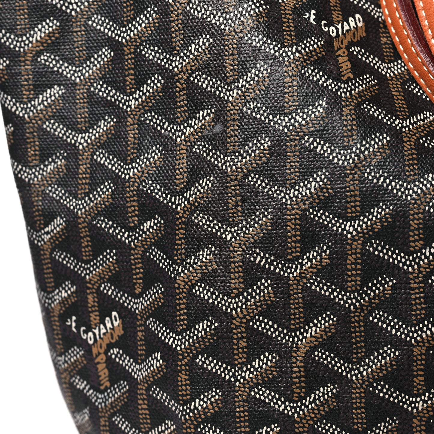 Goyardine Saint Louis PM Black Gold