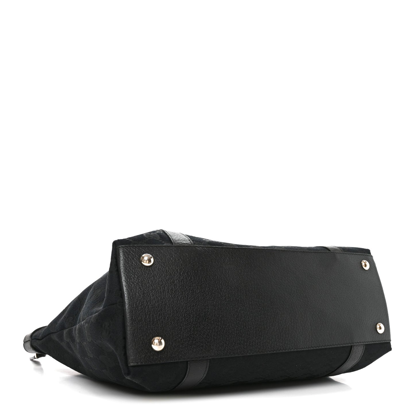 Monogram Medium Abbey Tote Black