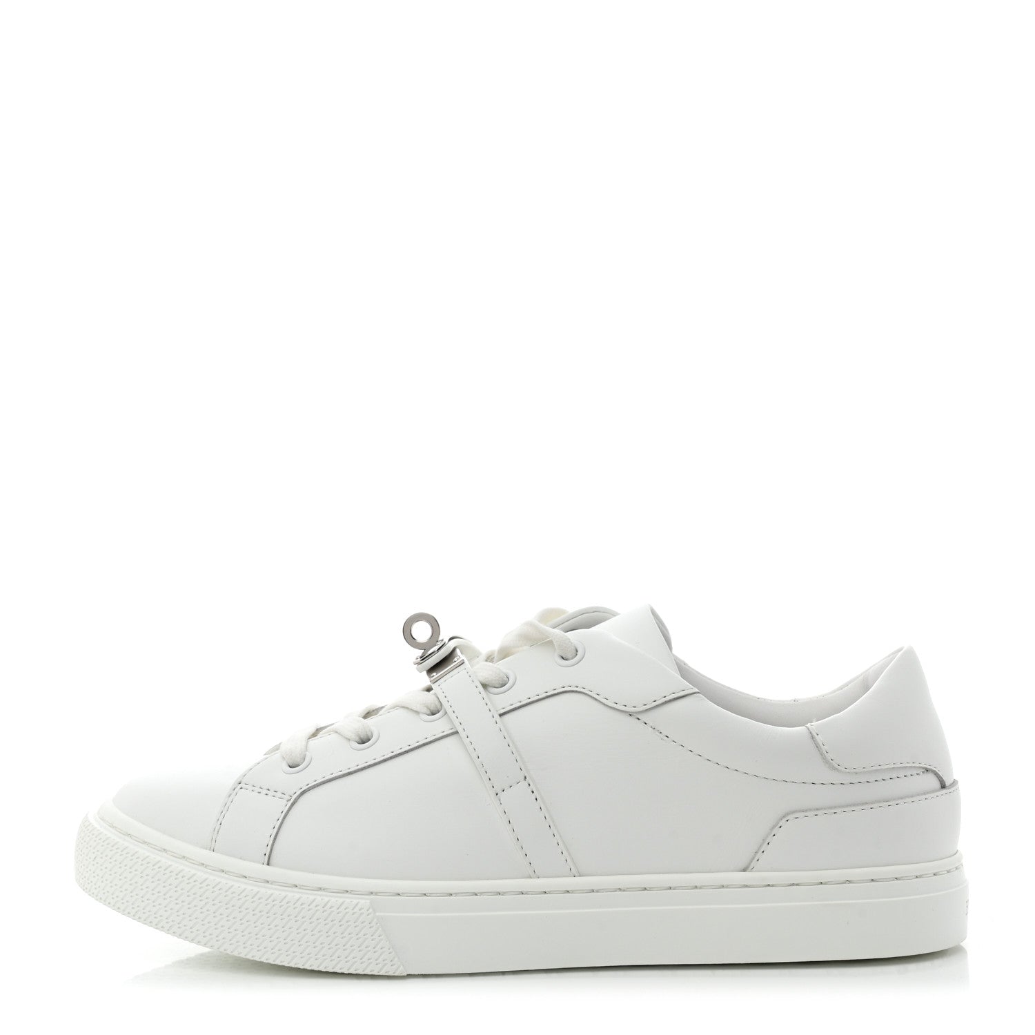 Hermes Calfskin Day Sneakers 39.5 White 1 of 9
