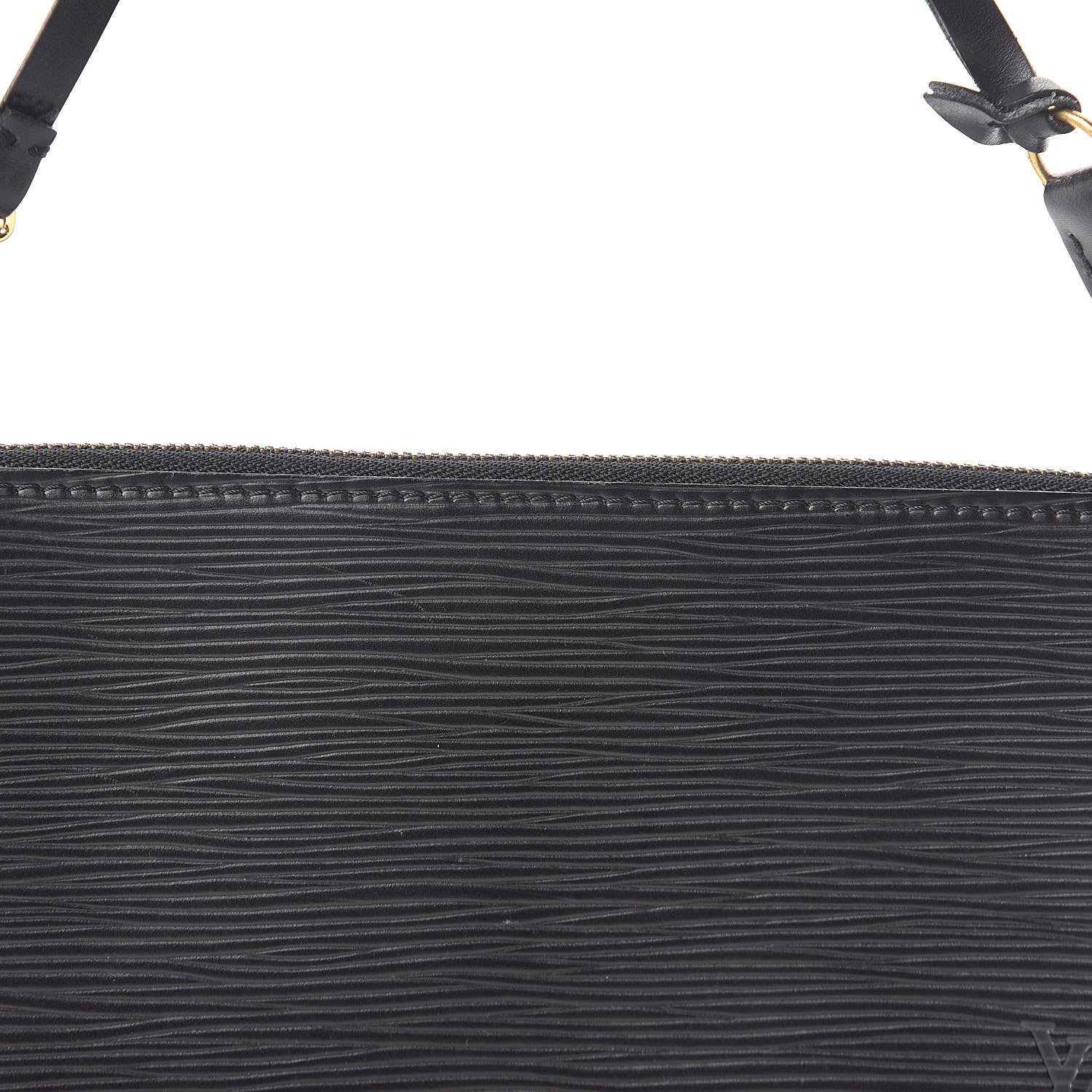 Louis Vuitton Epi Pochette Accessories 24 Black 6 of 10