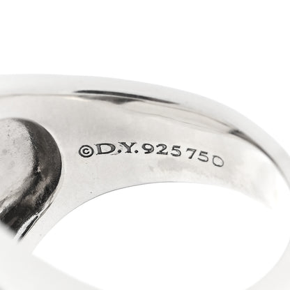 David Yurman Sterling Silver 18K Yellow Gold Black Onyx 18mm Albion Statement Ring 49 5 5 of 5